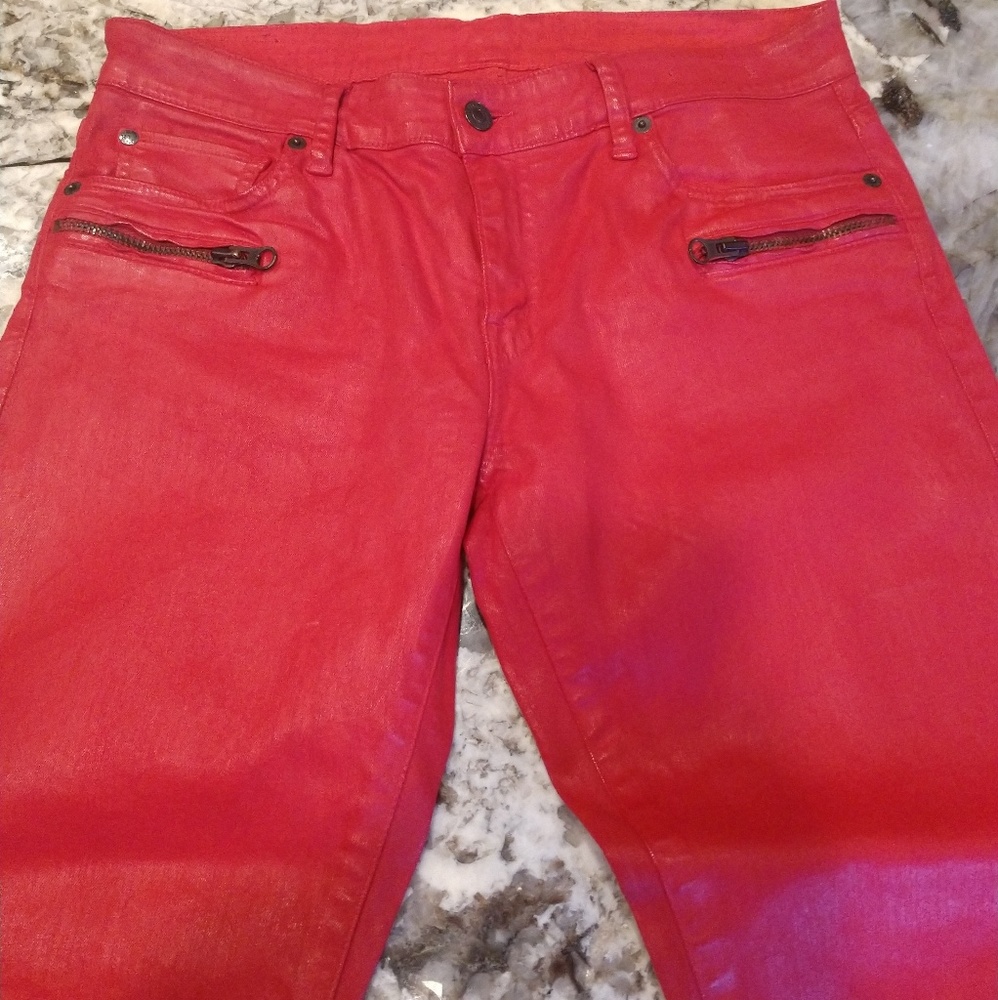 Ralph Lauren wax jeans
